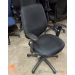 OTG Black Rolling Adjustable Office Task Chair with Arms